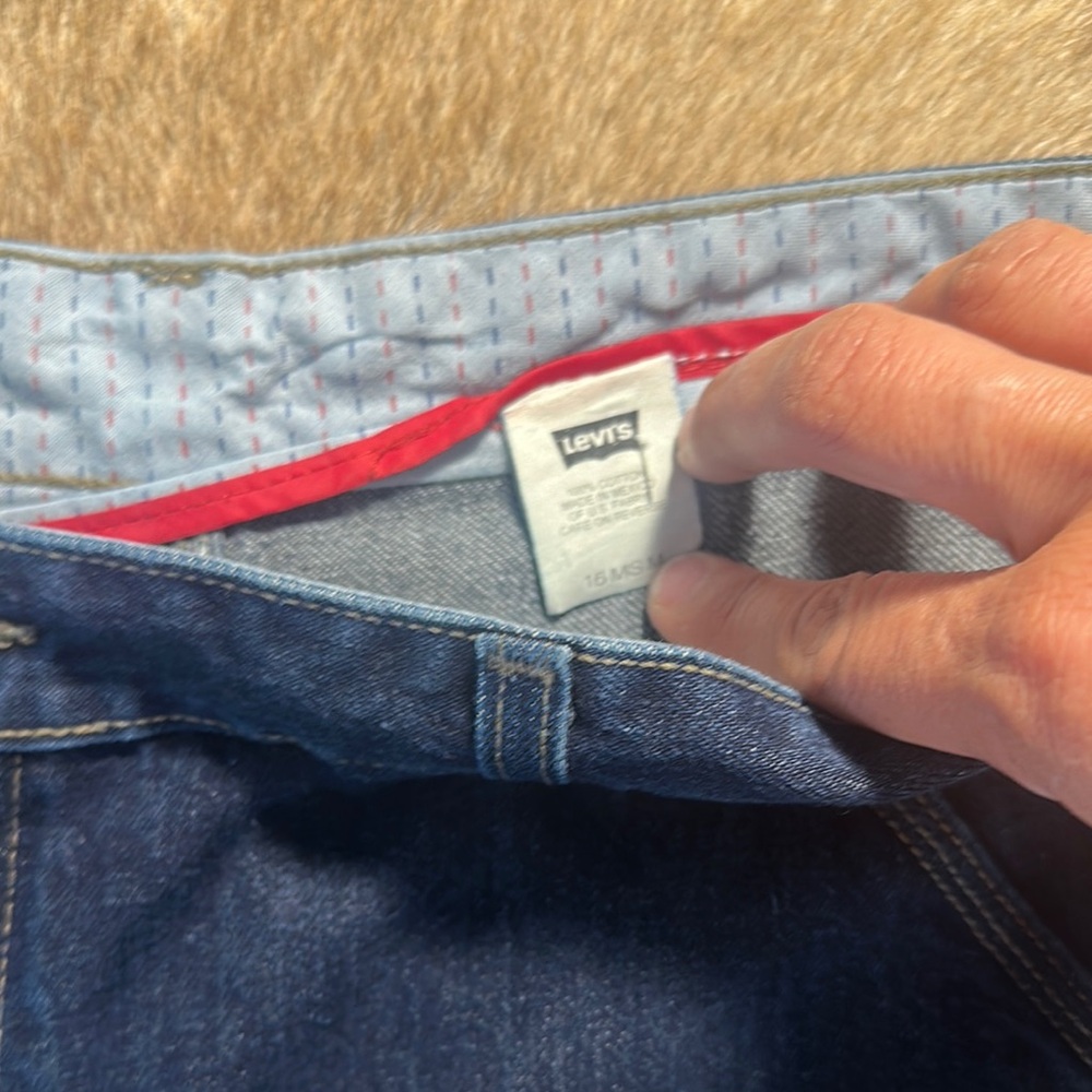 Levi's Black Relaxed Jeans Wide-Leg Style - Picture 2 of 5